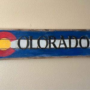 Custom Colorado Sign/FREE mystery 🎁 with purchase